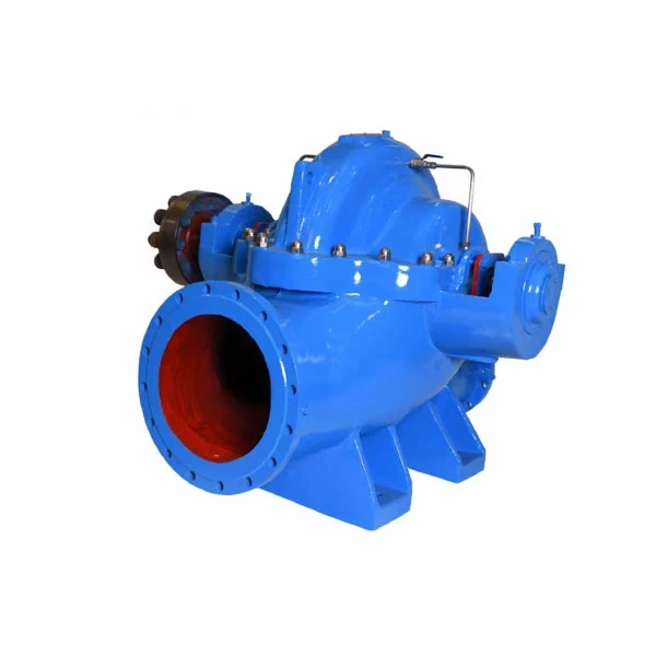 single stage double suction axially split case pump